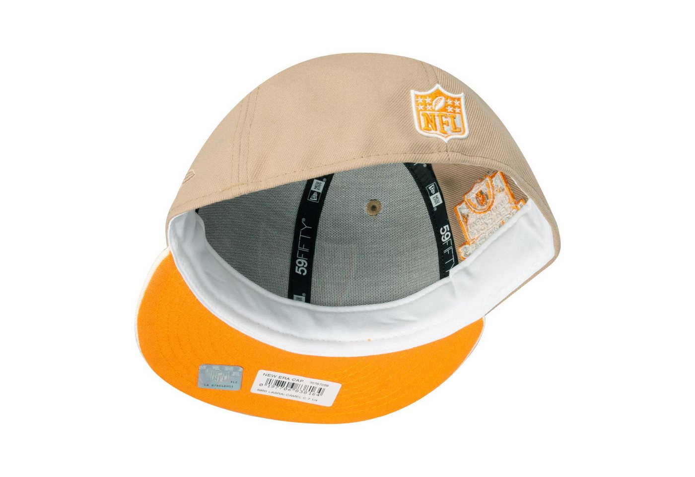 New Era Fitted Cap 59Fifty SIDEPATCH Las Vegas Raiders – Bild 4 von 4