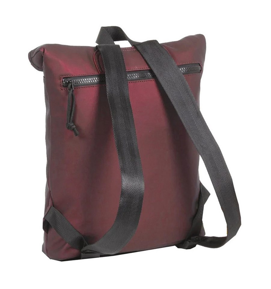 NEW REBELS Freizeitrucksack Damen klein Rucksack Handtasche Tasche, Reise Freizeit Bag wasserabweisend aus Plane + bagboom Etui – Bild 2 von 5