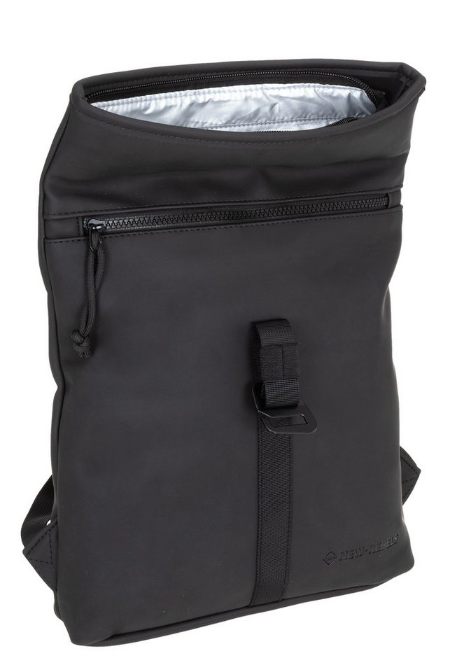 NEW REBELS Freizeitrucksack Damen klein Rucksack Handtasche Tasche, Reise Freizeit Bag wasserabweisend aus Plane + bagboom Etui – Bild 5 von 5