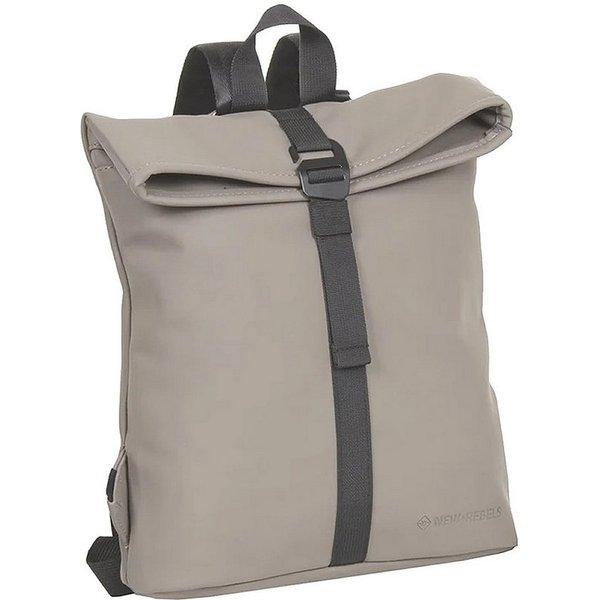NEW REBELS Freizeitrucksack Damen klein Rucksack Handtasche Tasche, Reise Freizeit Bag wasserabweisend aus Plane + bagboom Etui
