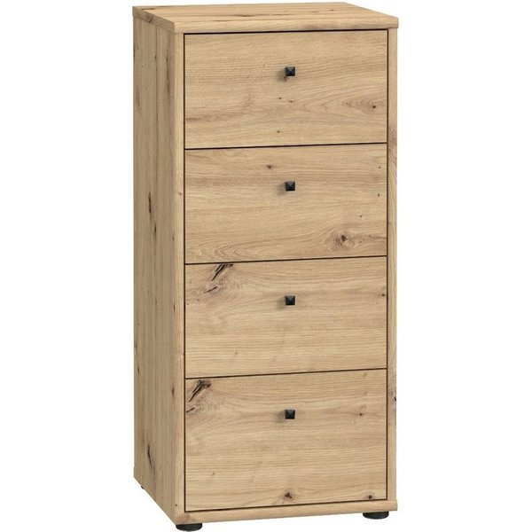 Newroom Kommode Artisan Eiche 39 cm, Kommode Artisan Eiche Modern Sideboard Highboard Büro