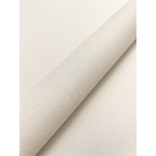 Newroom Vliestapete Flaris Uni Creme Tapete Universal Unifarbe,Struktur,Leinen-Optik, Creme Tapete Modern Unifarbe - Universal Einfarbig Weiß Uni Struktur Leine
