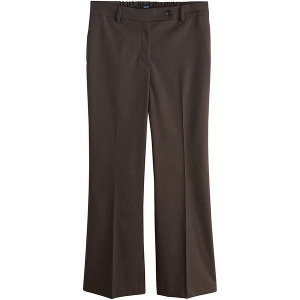 Next Anzughose Tailored Fit Bootcut-Hose mit Wolle, Kurzgröße (1-tlg)