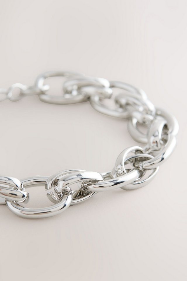 Next Armband Doppeltes, massives Kettenarmband (1-tlg) – Bild 3 von 5