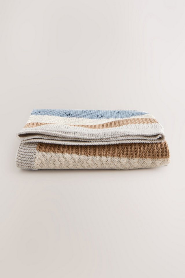 Babydecke Baby Strickdecke, Next – Bild 2 von 5