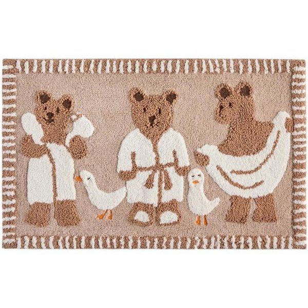 Next Badematte Badematte aus Baumwolle, Bertie Bear, Höhe 80 mm, Baumwolle