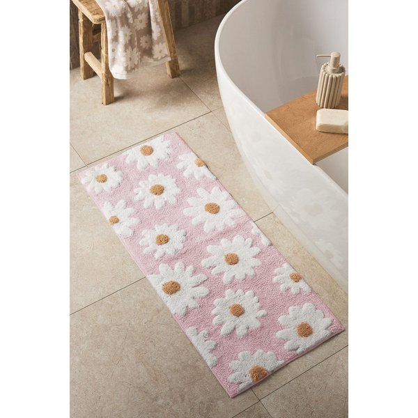 Next Badematte Daisy Badezimmerläufer aus 100 % Baumwolle, Höhe 110 mm, Baumwolle