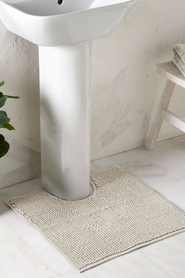 Next Badematte Matte mit Bommeln-Sockel, Höhe 50 mm – Bild 2 von 2