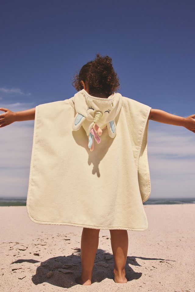 Next Badeponcho Frottee-Poncho, Baumwolle – Bild 2 von 5