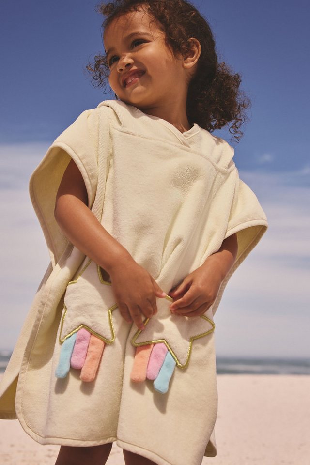 Next Badeponcho Frottee-Poncho, Baumwolle – Bild 4 von 5