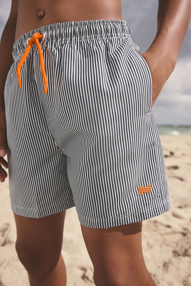 Next Badeshorts Badehosen, gestreift (1-St) – Bild 3 von 5