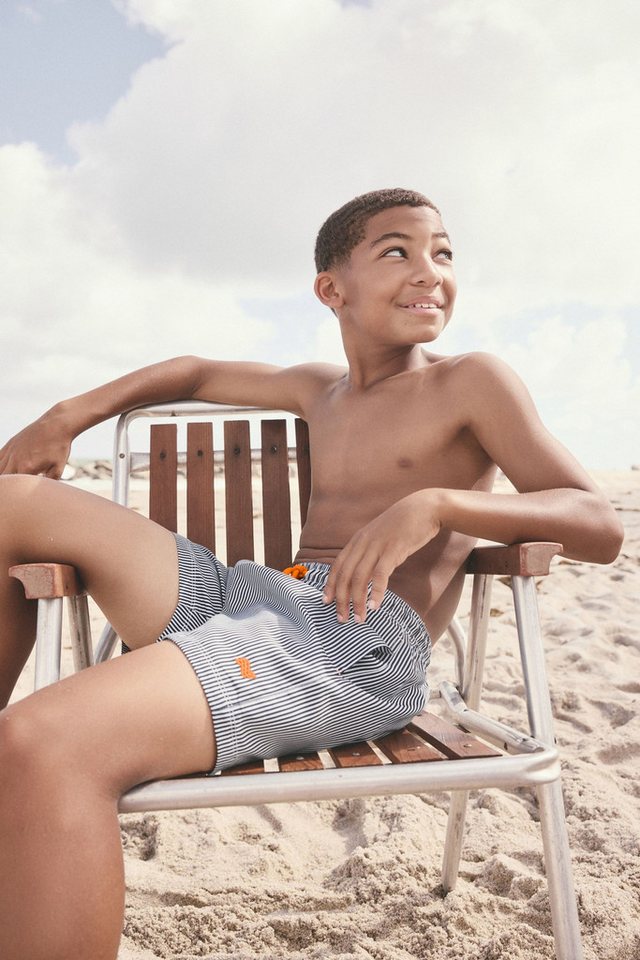 Next Badeshorts Badehosen, gestreift (1-St) – Bild 5 von 5