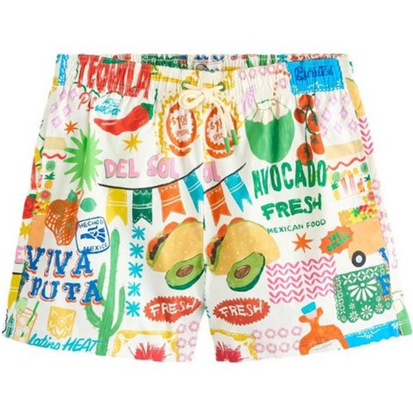 Next Badeshorts Badeshorts mit Tacos & Tequila-Print, 5{dq} (1-St)