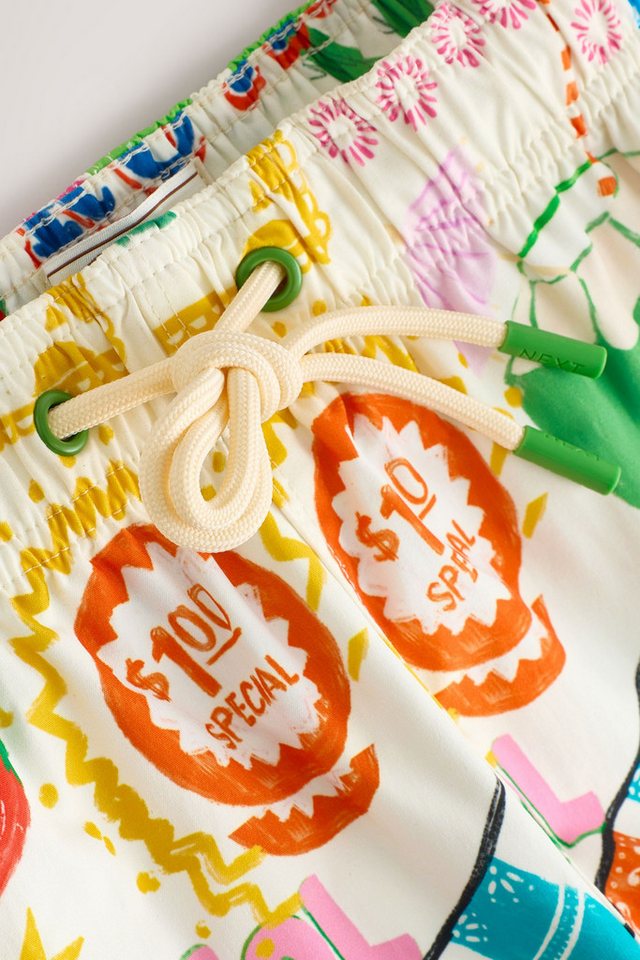 Next Badeshorts Badeshorts mit Tacos & Tequila-Print, 5{dq} (1-St) – Bild 4 von 5