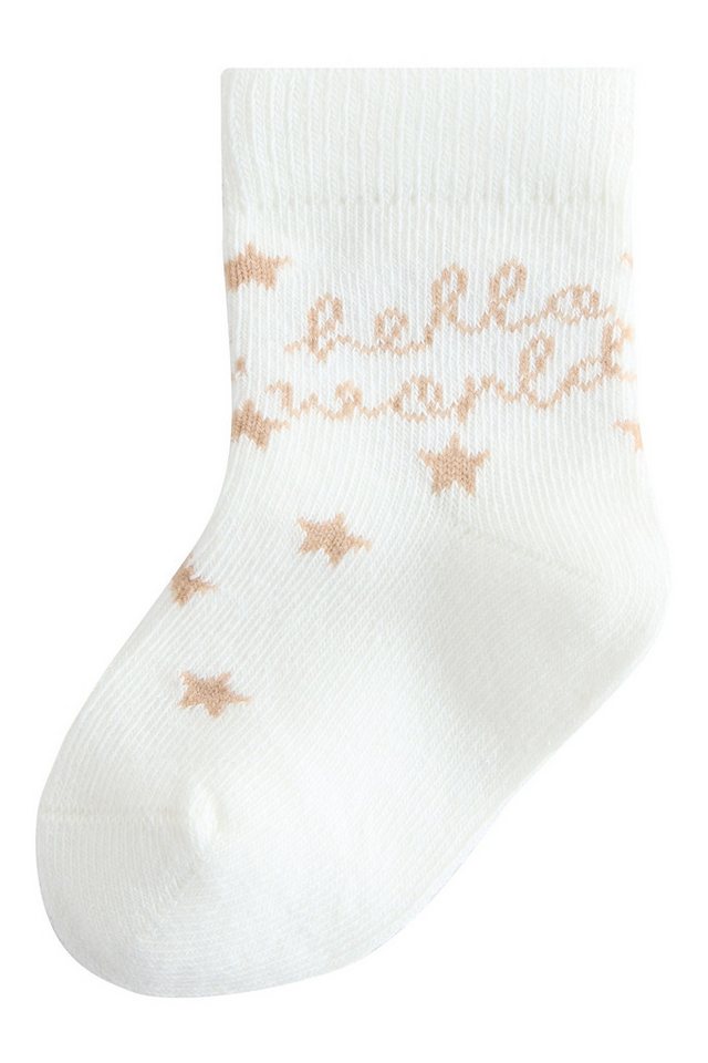 Next Basicsocken Babysocken im 2er-Pack, Hello World (2-Paar) – Bild 2 von 5