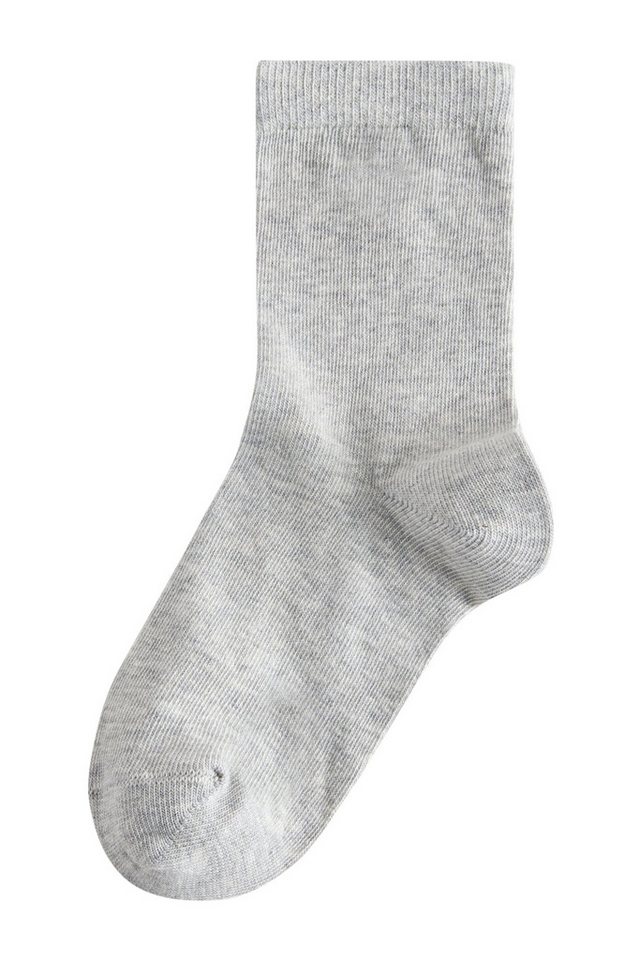 Next Basicsocken Gestreifte Socken mit Baumwollanteil, 7er-Pack (7-Paar) – Bild 3 von 5