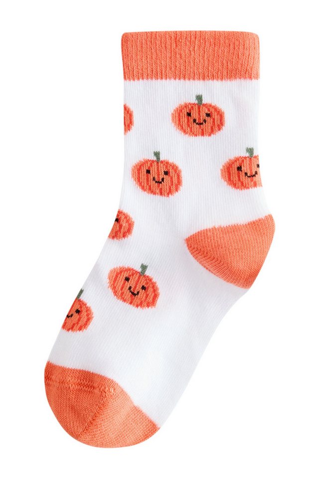 Next Basicsocken Socken mit Halloweenmotiv und Baumwolle, 3er-Pack (3-Paar) – Bild 2 von 5