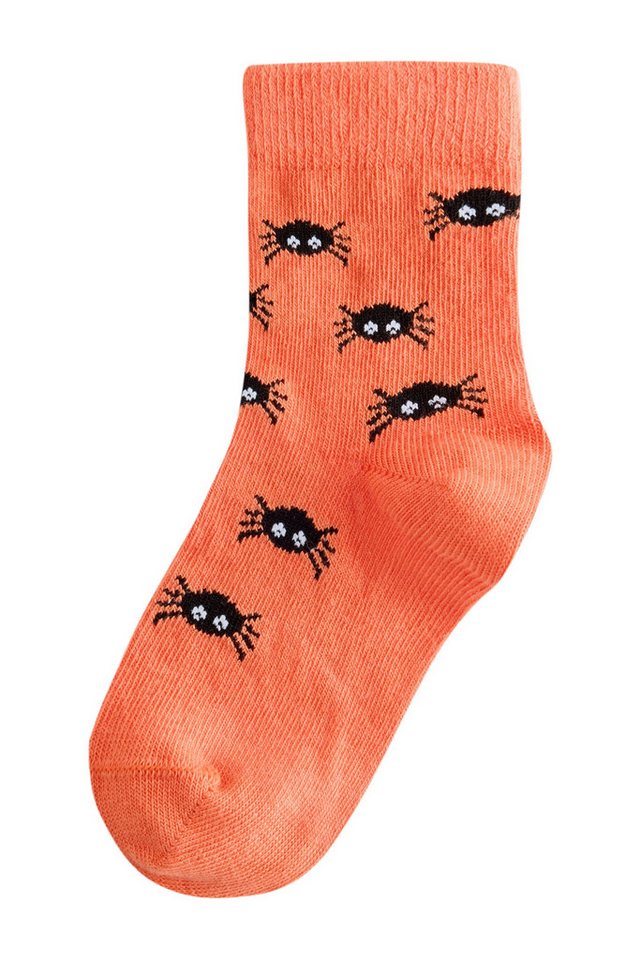 Next Basicsocken Socken mit Halloweenmotiv und Baumwolle, 3er-Pack (3-Paar) – Bild 4 von 5