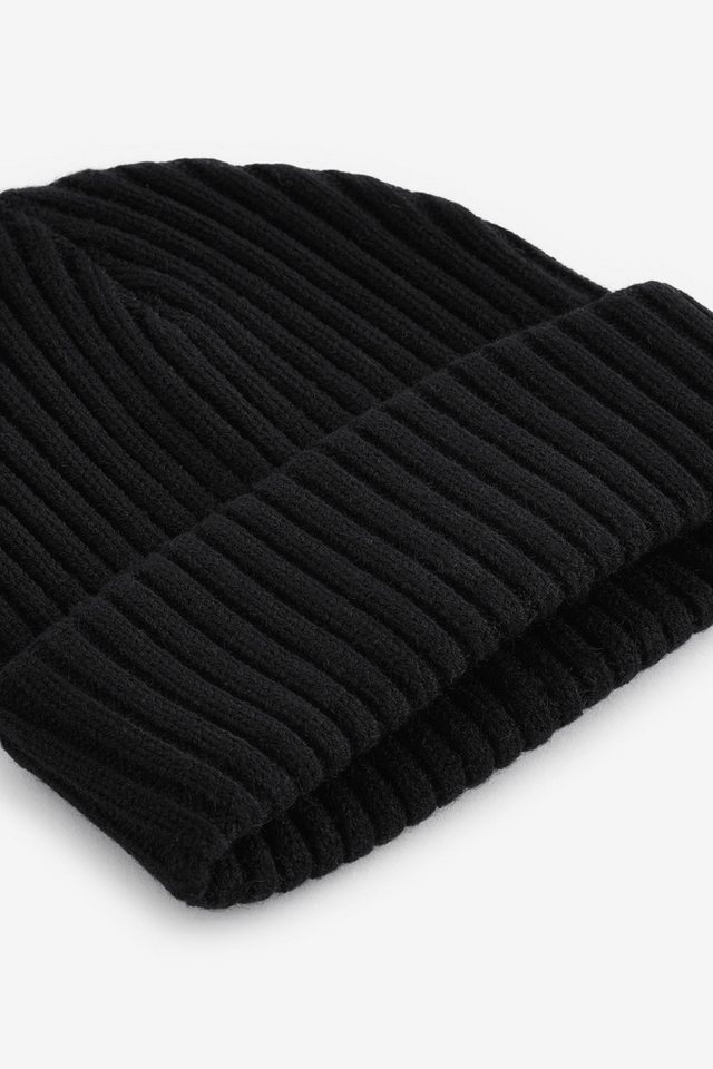 Next Beanie Gerippter Beanie (1-St) – Bild 2 von 2
