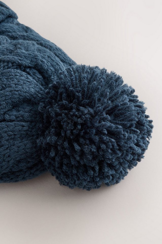 Next Beanie Set mit Zopfmuster-Beanie, Schal und Handschuhen (3-St) – Bild 3 von 4