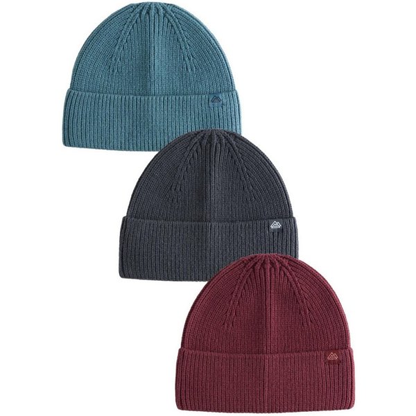 Next Beanie Strickmützen im 3-er Pack (3-St)