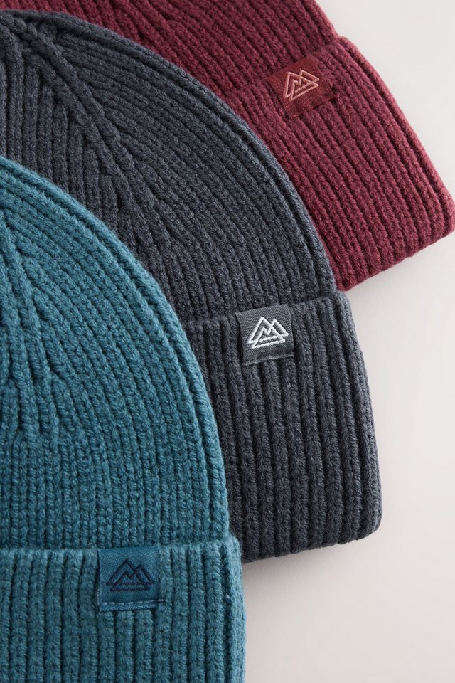 Next Beanie Strickmützen im 3-er Pack (3-St) – Bild 5 von 5