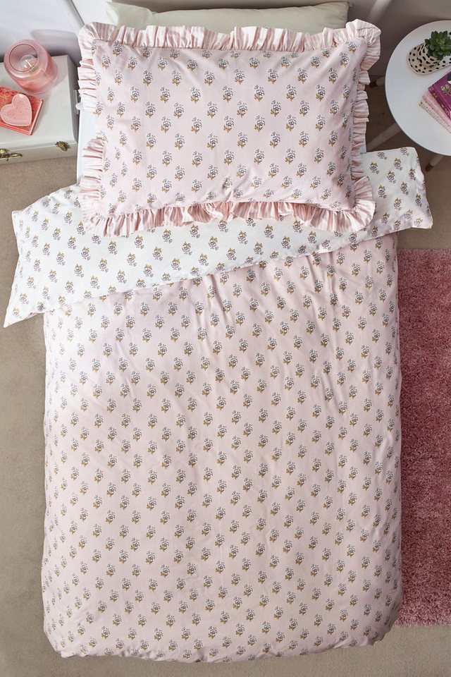 Next Bett-Set Bedruckte Bettgarnitur aus Polyester/Baumwollmix, Bezug: Polyester (recycelt), Baumwolle – Bild 3 von 5