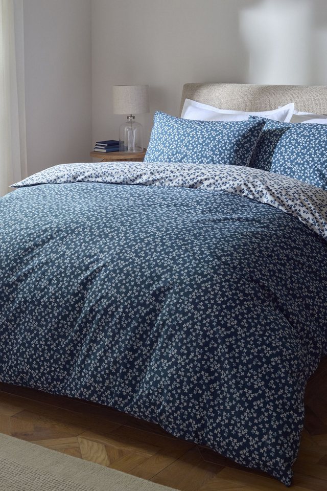 Next Bett-Set Wendbare Bettgarnitur mit verspieltem Blumenmuster, Bezug: Baumwolle – Bild 4 von 4