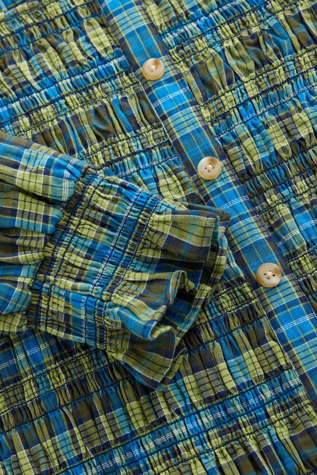 Next Blusenshirt Langärmeliges, gesmoktes Oberteil (1-tlg) – Bild 2 von 5