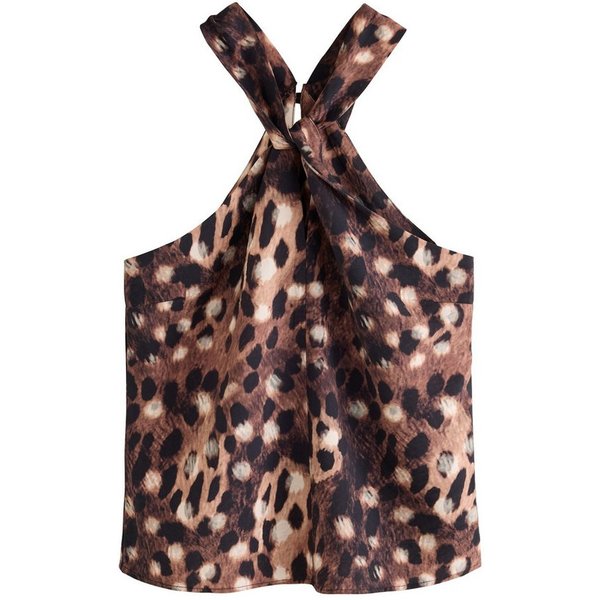 Next Blusentop Neckholder-Top (1-tlg)