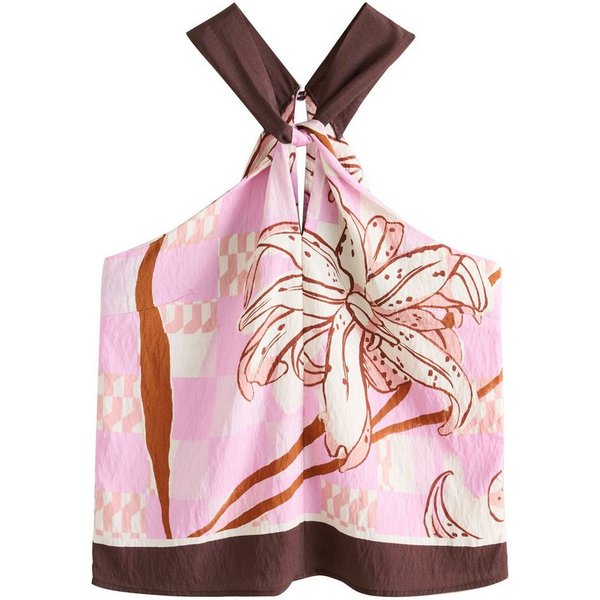 Next Blusentop Neckholder-Top (1-tlg)