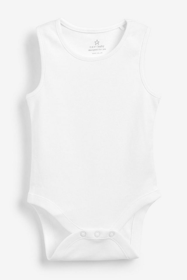 Next Body Ärmellose Baby-Bodys, 7er-Pack (7-tlg) – Bild 2 von 5