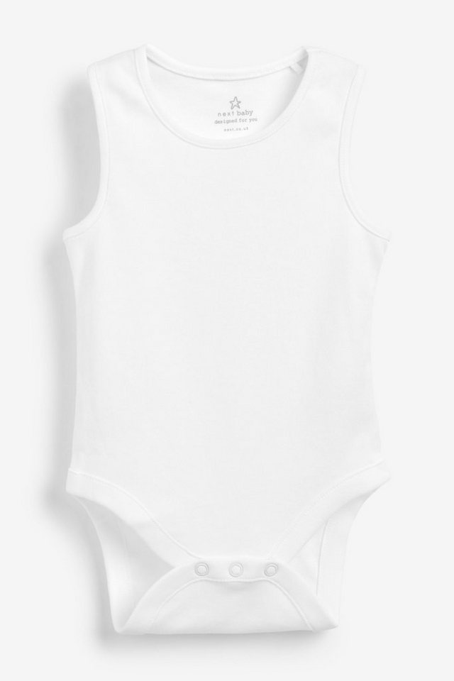 Next Body Ärmellose Baby-Bodys, 7er-Pack (7-tlg) – Bild 5 von 5