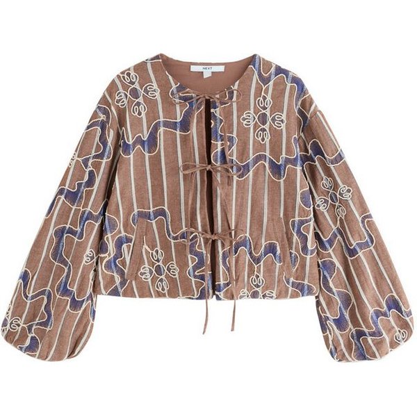 Next Bomberjacke Bestickte Cornelli-Bomberjacke (1-St)