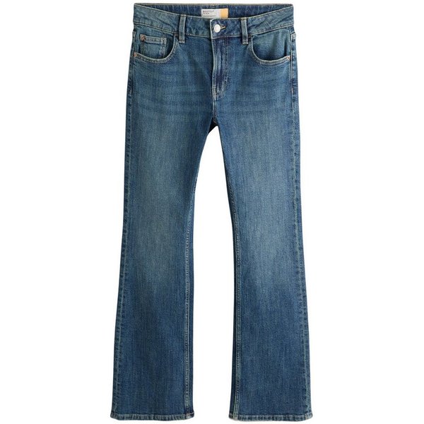 Next Bootcut-Jeans Authentic Bootcut-Jeans mit mittelhohem Bund (1-tlg)