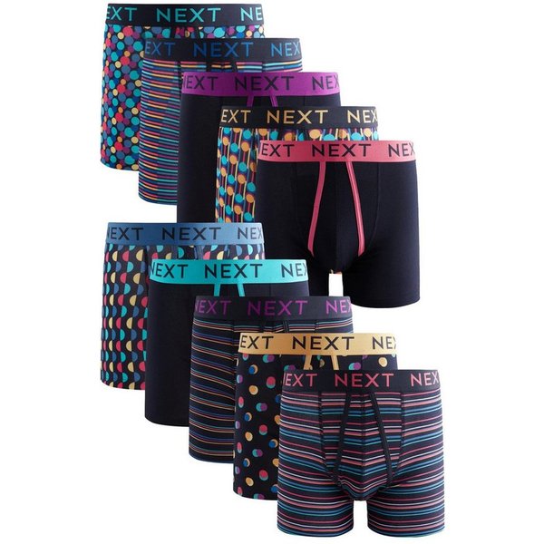 Next Boxershorts Boxershorts A-Front, 10er-Pack (10-St)