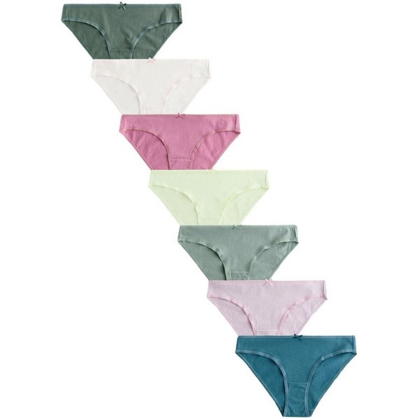 Next Brasilslip Slips aus 100 % Baumwolle, Brazilian, 7er-Pack (7-St)