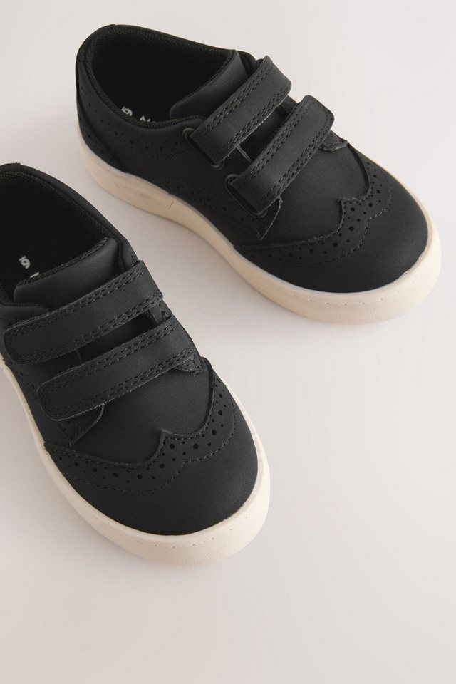 Next Brogues mit Klettverschluss, weite Passform Budapester – Bild 3 von 5