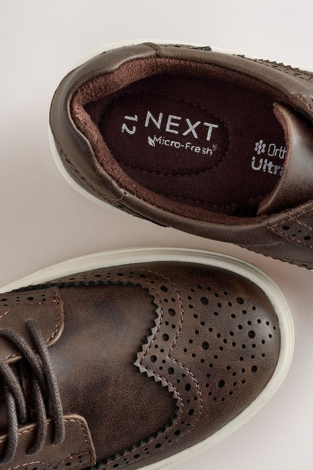 Next Brogues zum Schnüren Budapester – Bild 5 von 5