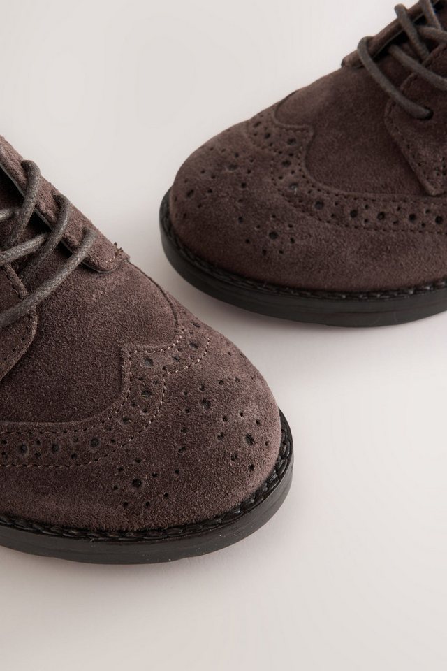 Next Brogues zum Schnüren Budapester – Bild 2 von 5