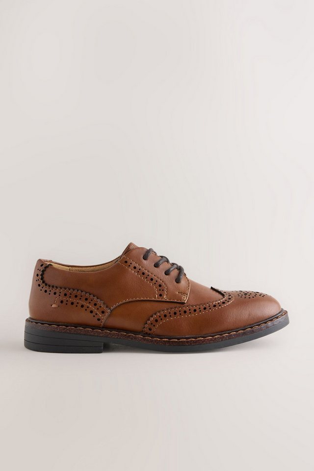 Next Brogues zum Schnüren Budapester – Bild 2 von 5