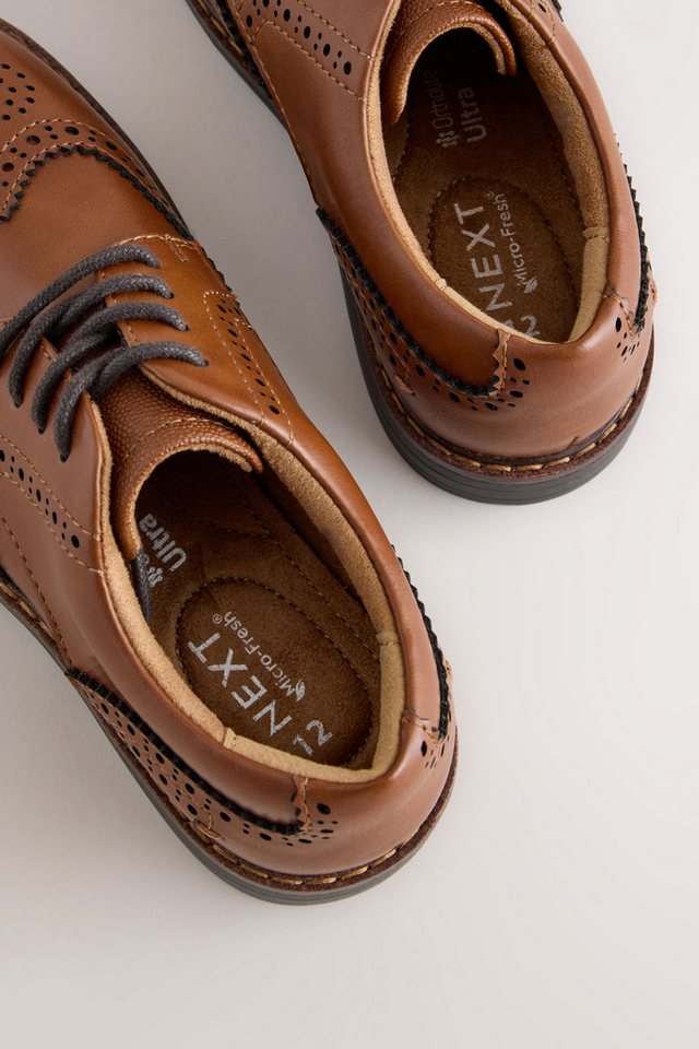 Next Brogues zum Schnüren Budapester – Bild 5 von 5