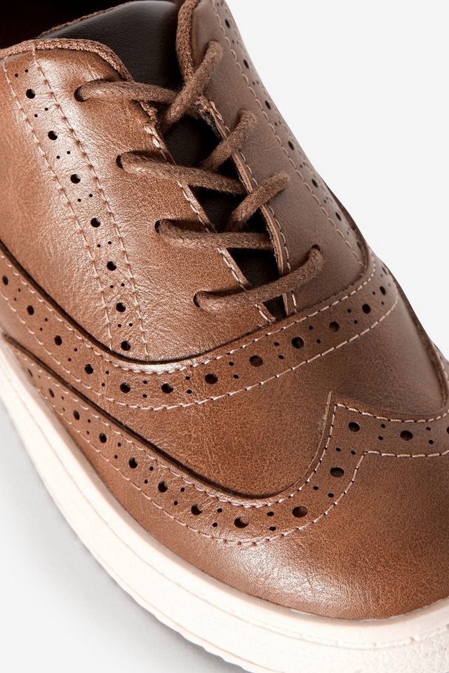 Next Brogues zum Schnüren Klettschuh – Bild 4 von 4