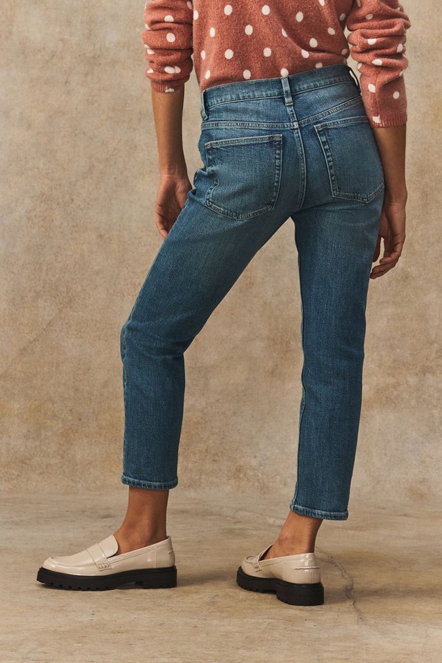 Next Caprijeans Denim-Caprishorts, Kurzgröße (1-tlg) – Bild 2 von 5