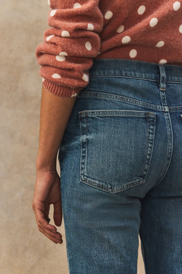 Next Caprijeans Denim-Caprishorts, Kurzgröße (1-tlg) – Bild 5 von 5
