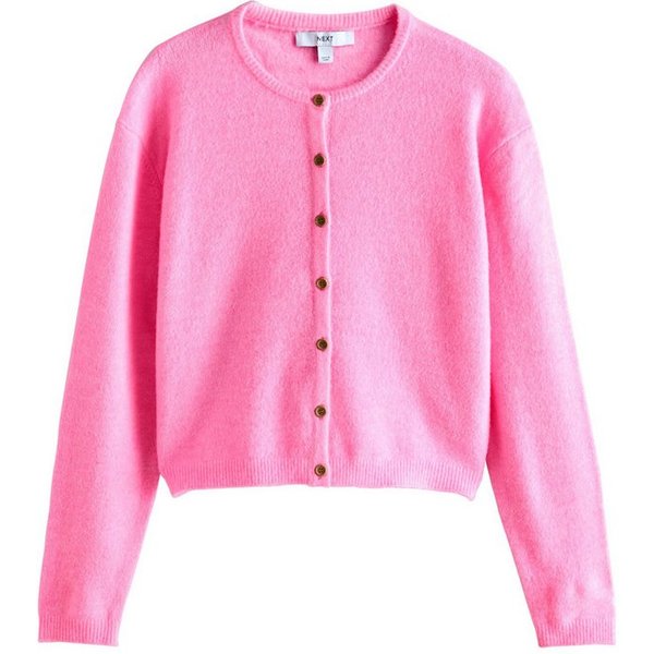 Next Cardigan Strickjacke mit Rundhalsausschnitt, Snoopy (1-tlg)
