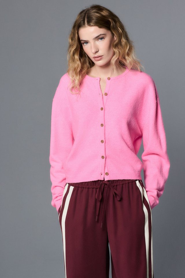 Next Cardigan Strickjacke mit Rundhalsausschnitt, Snoopy (1-tlg) – Bild 5 von 5