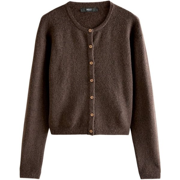 Next Cardigan Strickjacke mit Rundhalsausschnitt, Snoopy (1-tlg)