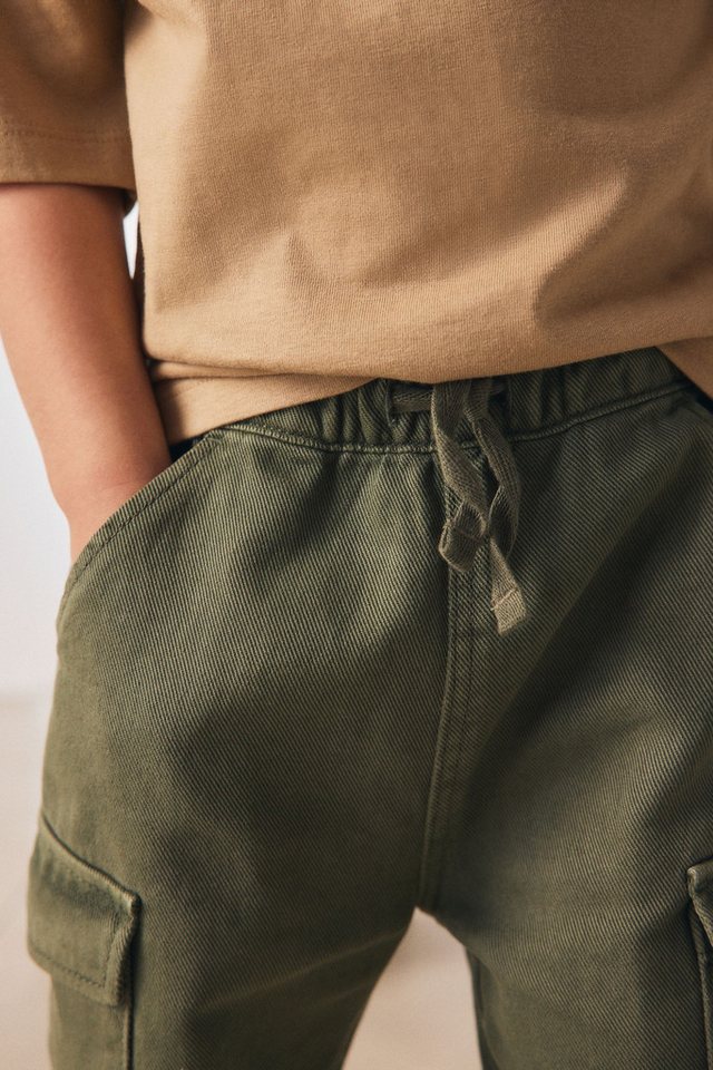 Next Cargohose Cargohose mit weitem Beinschnitt (1-tlg) – Bild 5 von 5