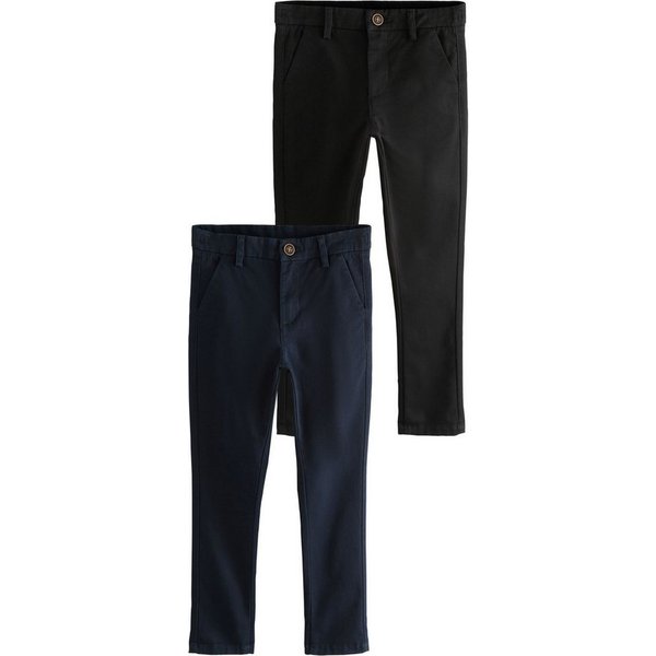 Next Chinohose Chinohose mit Stretch, 2er-Pack (2-tlg)